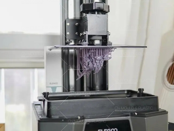 3D trykt vs stålformen